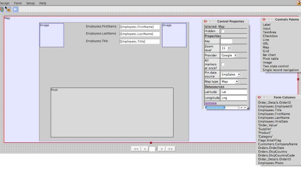 OAT - Using the Forms Designer