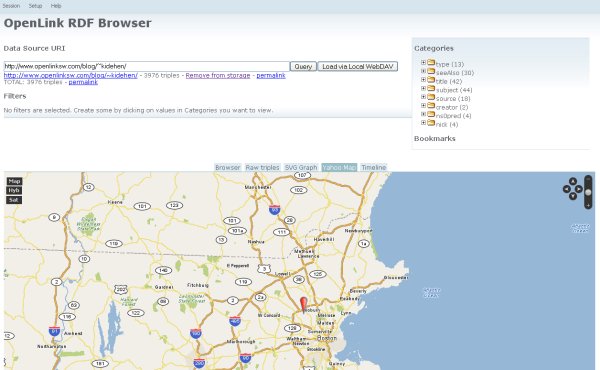 RDF Browser - Map View