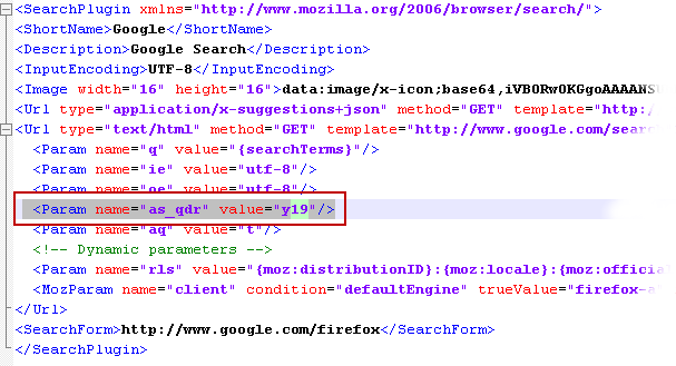 google.xml file