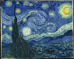 The Starry Night, from Vincent Van Gogh