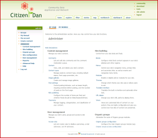 Citizen Dan Based on Drupal